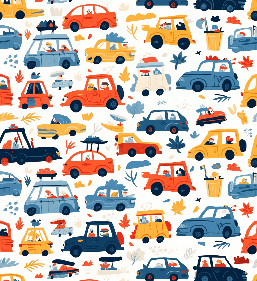 Car 694 original repeating artwork