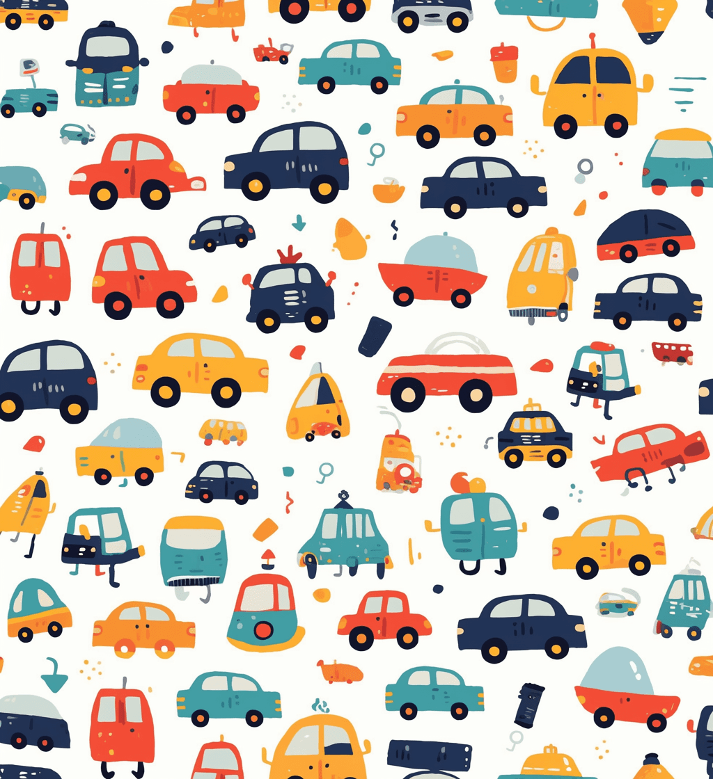 Car 596 original repeating artwork