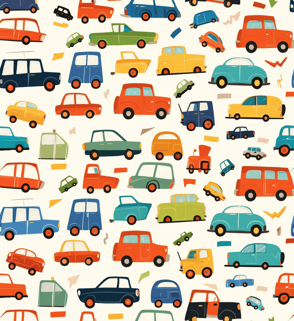 Car 656 original repeating artwork
