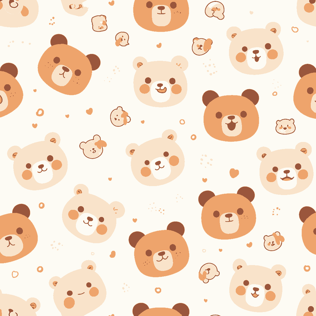 Bear 402 original repeating artwork