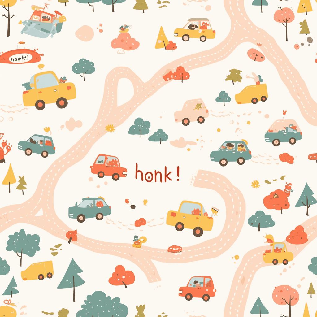 Car 712 original repeating artwork