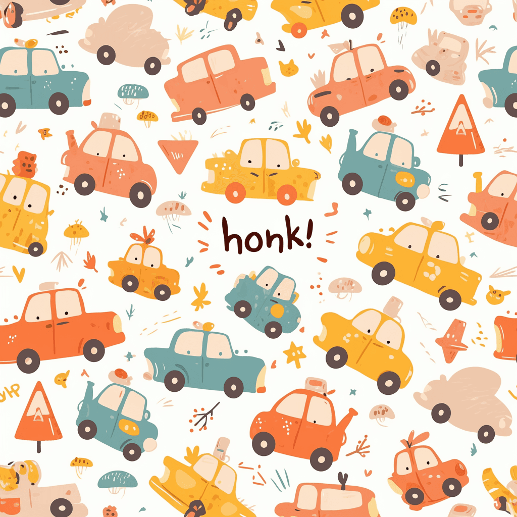 Car 679 original repeating artwork