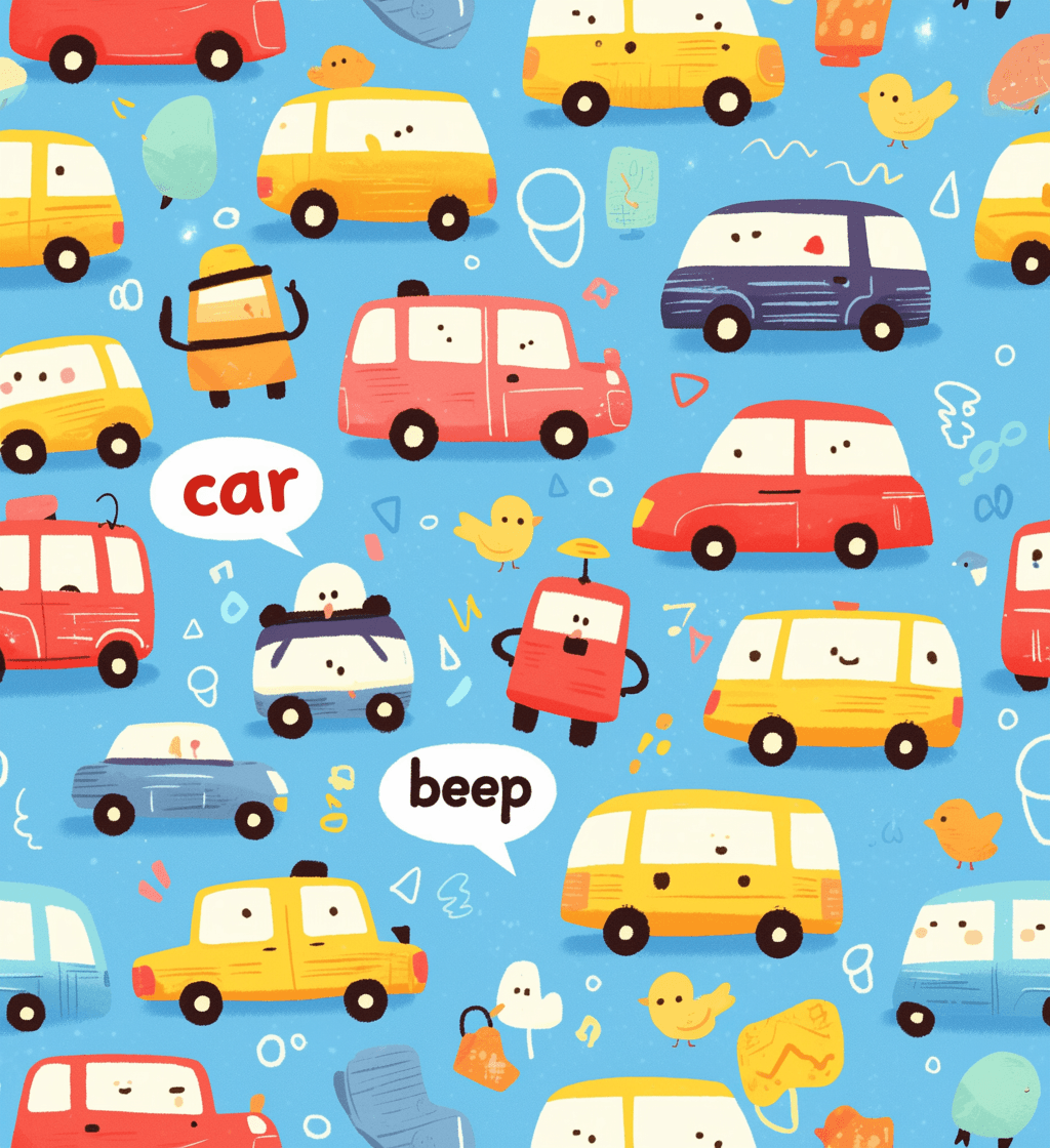 Car 735 original repeating artwork