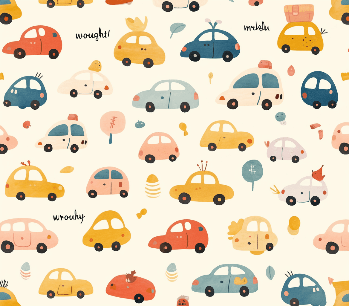 Car 594 original repeating artwork