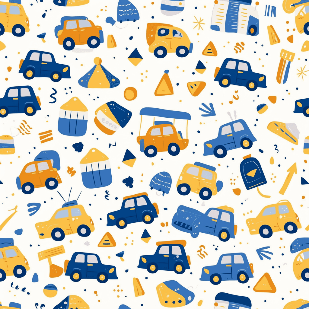 Car 592 original repeating artwork