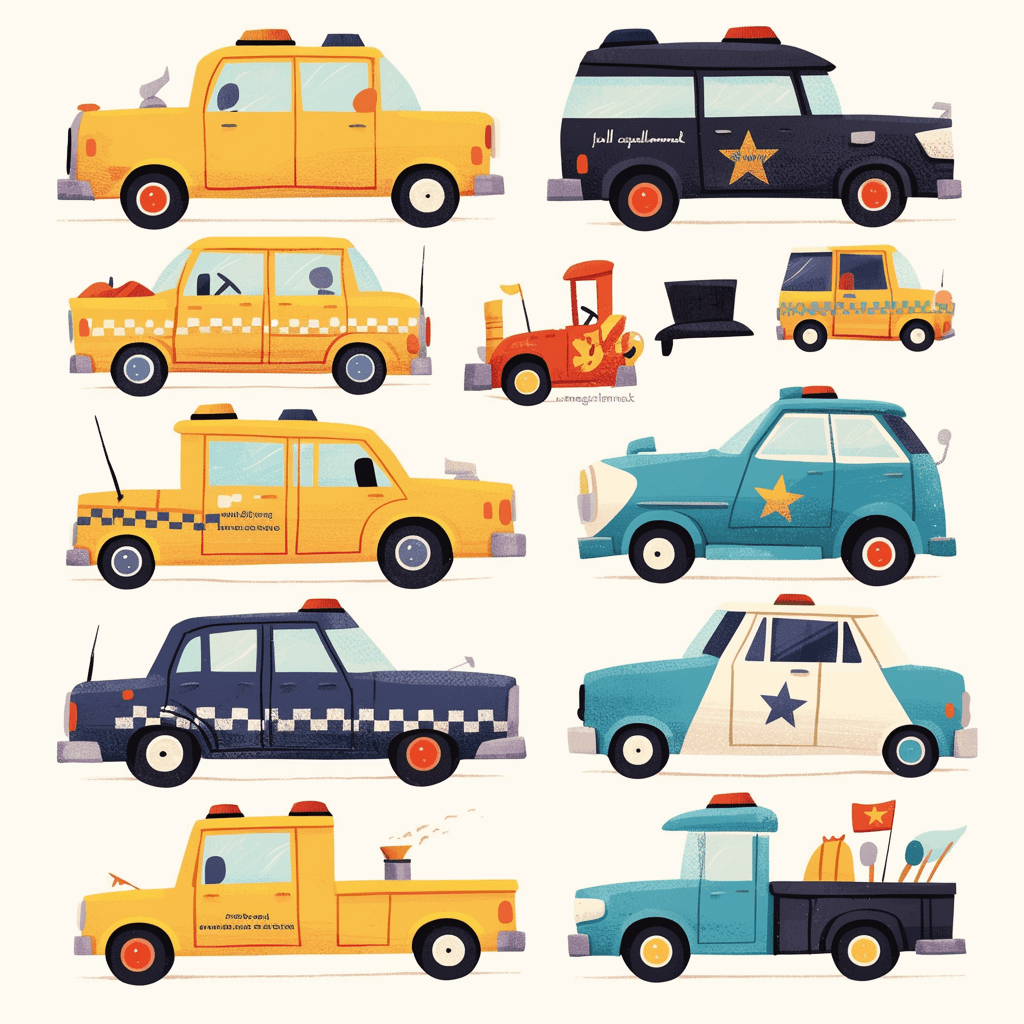 Car 530 original repeating artwork
