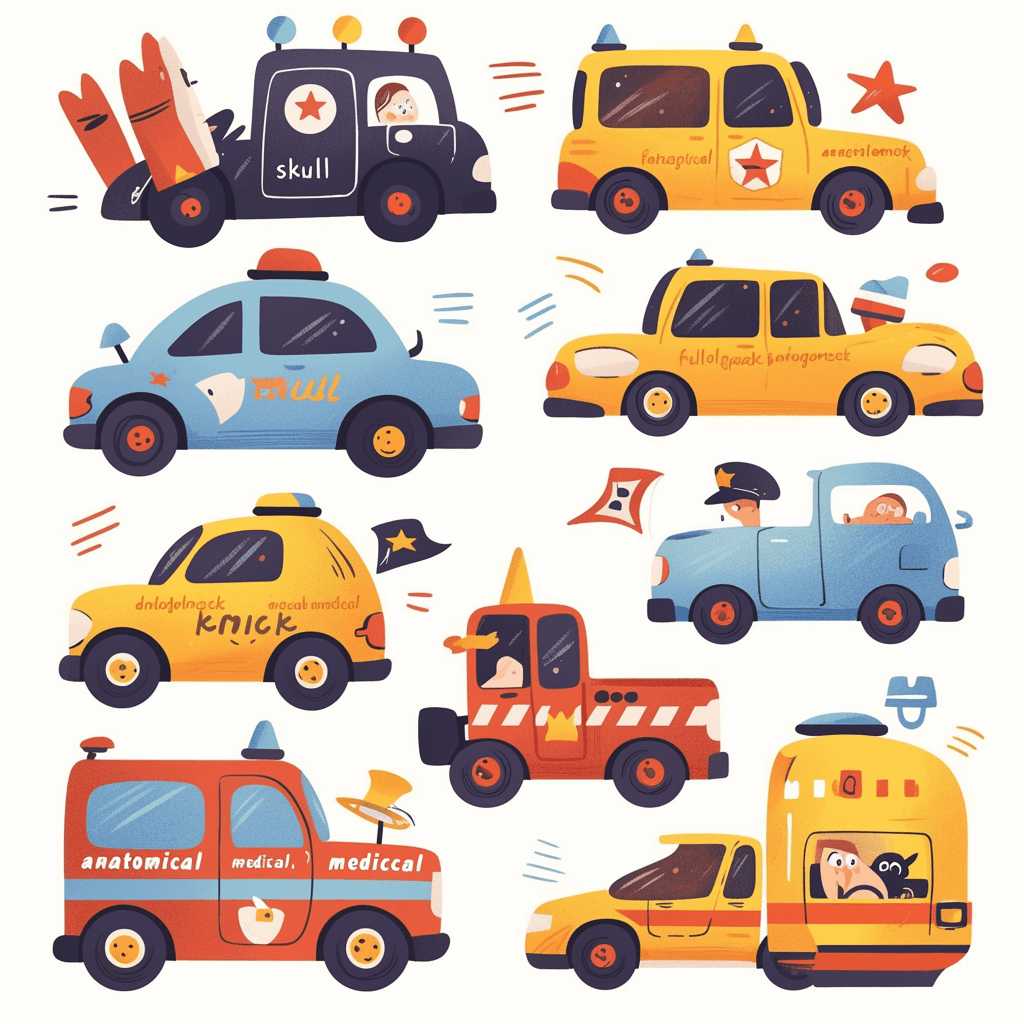 Car 653 original repeating artwork