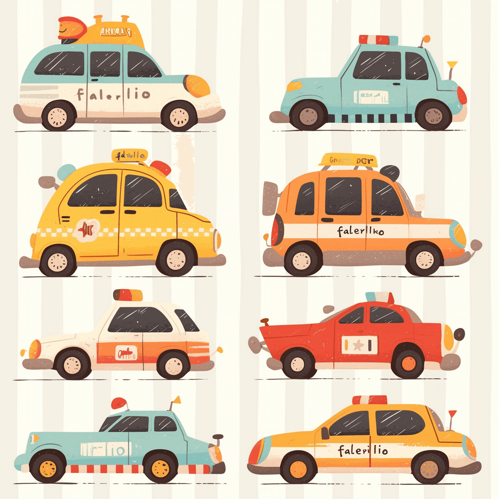 Car 588 original repeating artwork