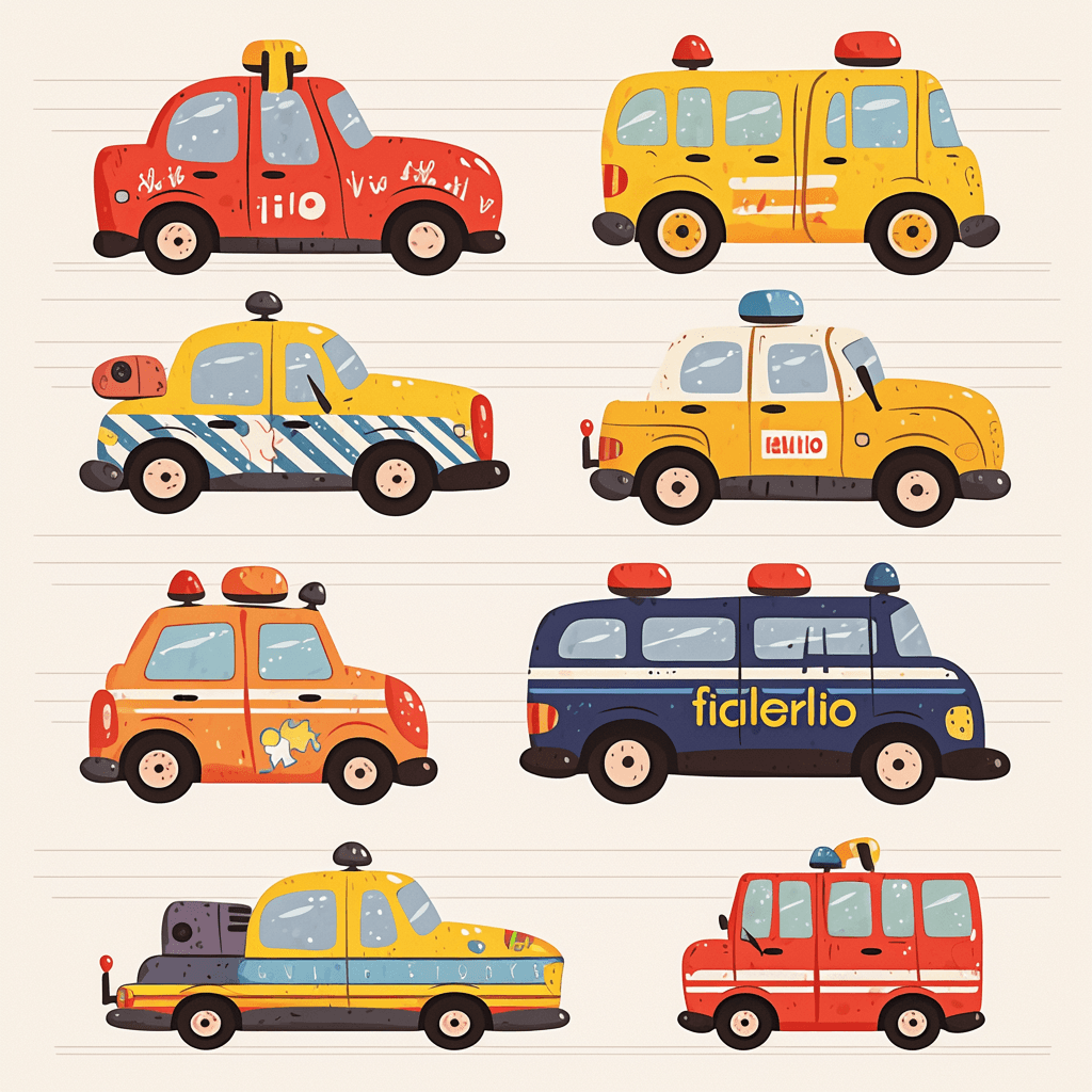 Car 586 original repeating artwork