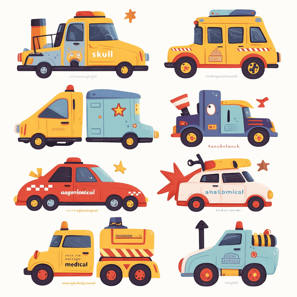 Car 674 original repeating artwork