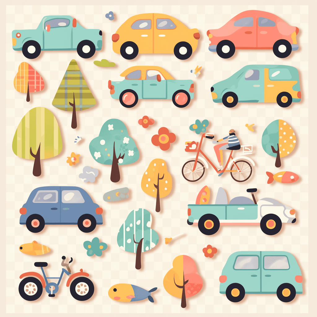 Car 710 original repeating artwork