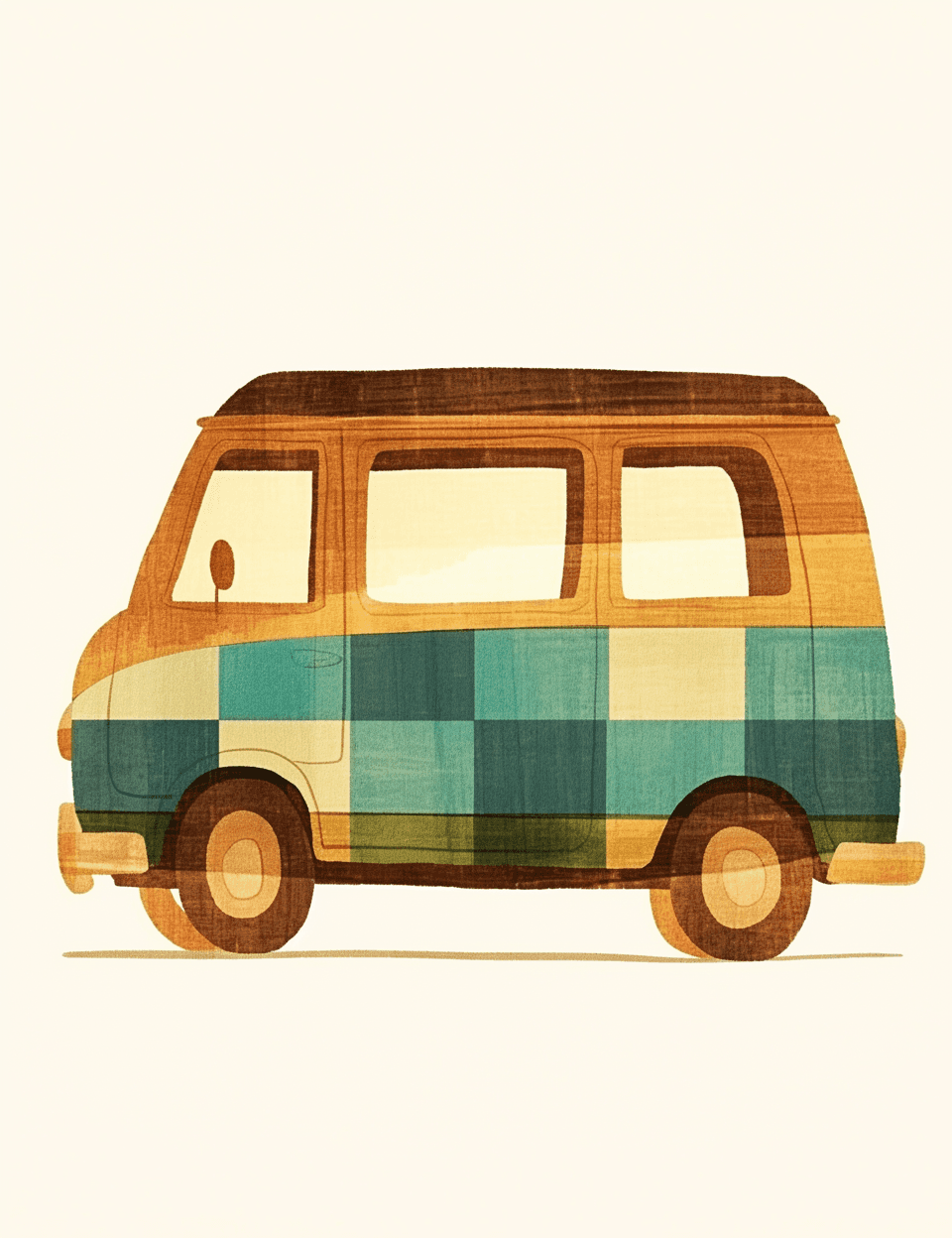 Car 584 original repeating artwork