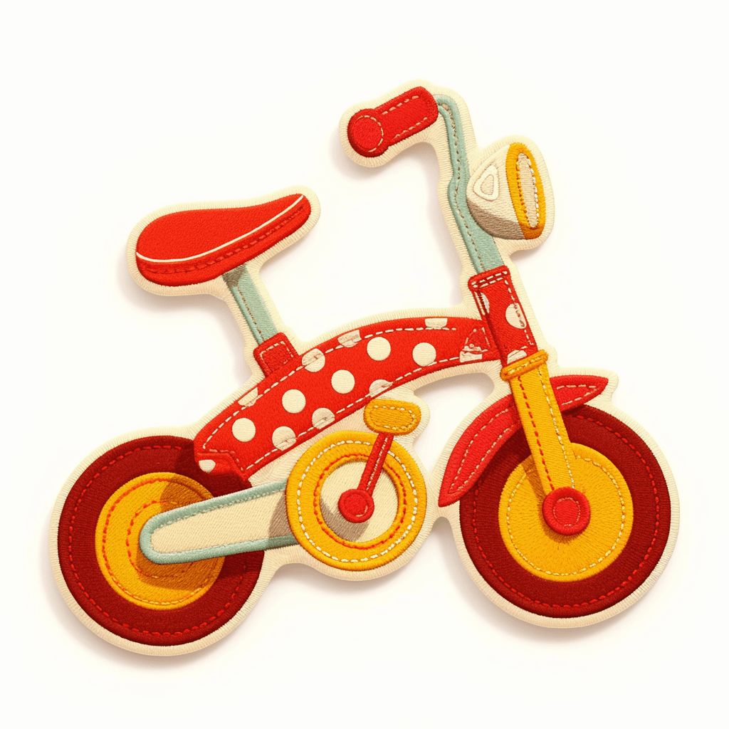 Bicycle Fizz original repeating artwork