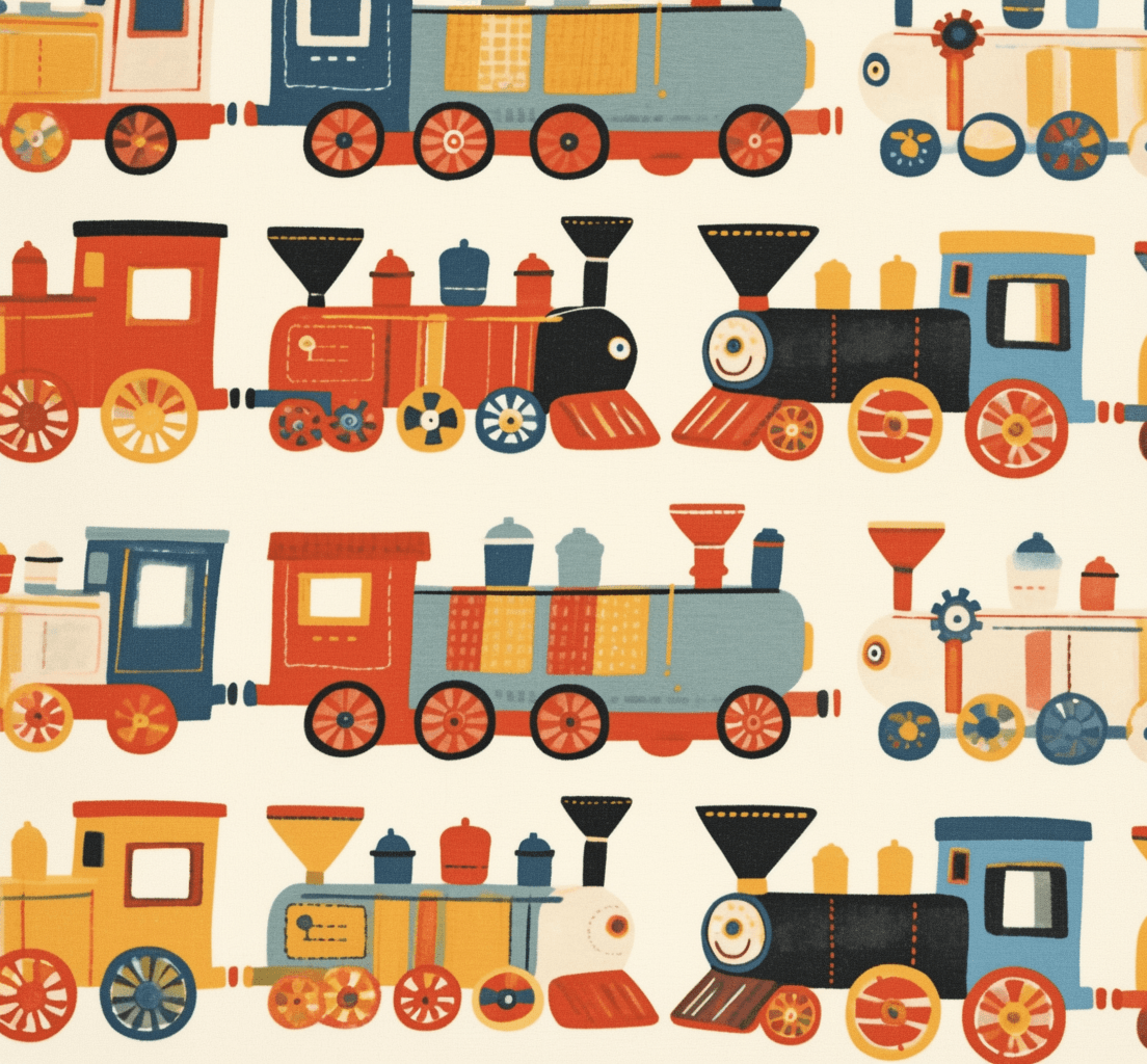 Train Spark original repeating artwork