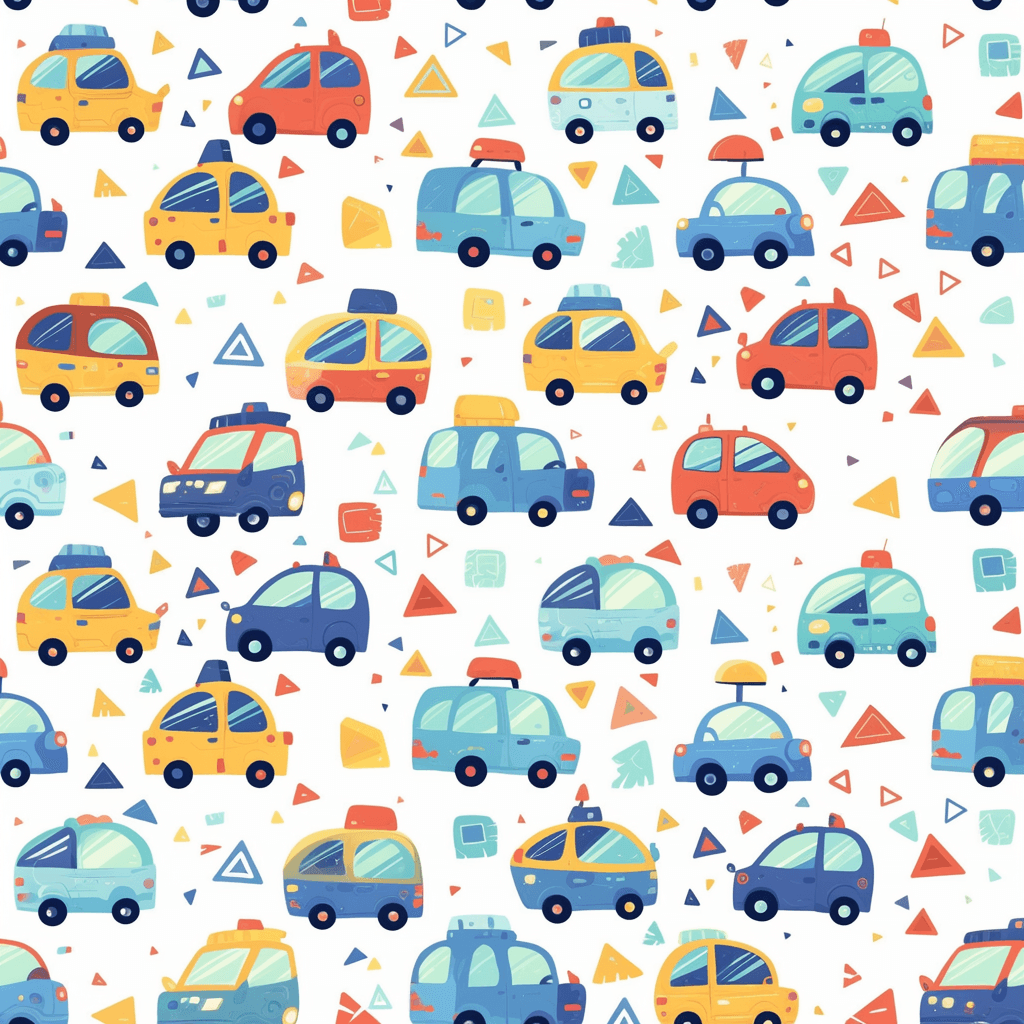 Car 528 original repeating artwork