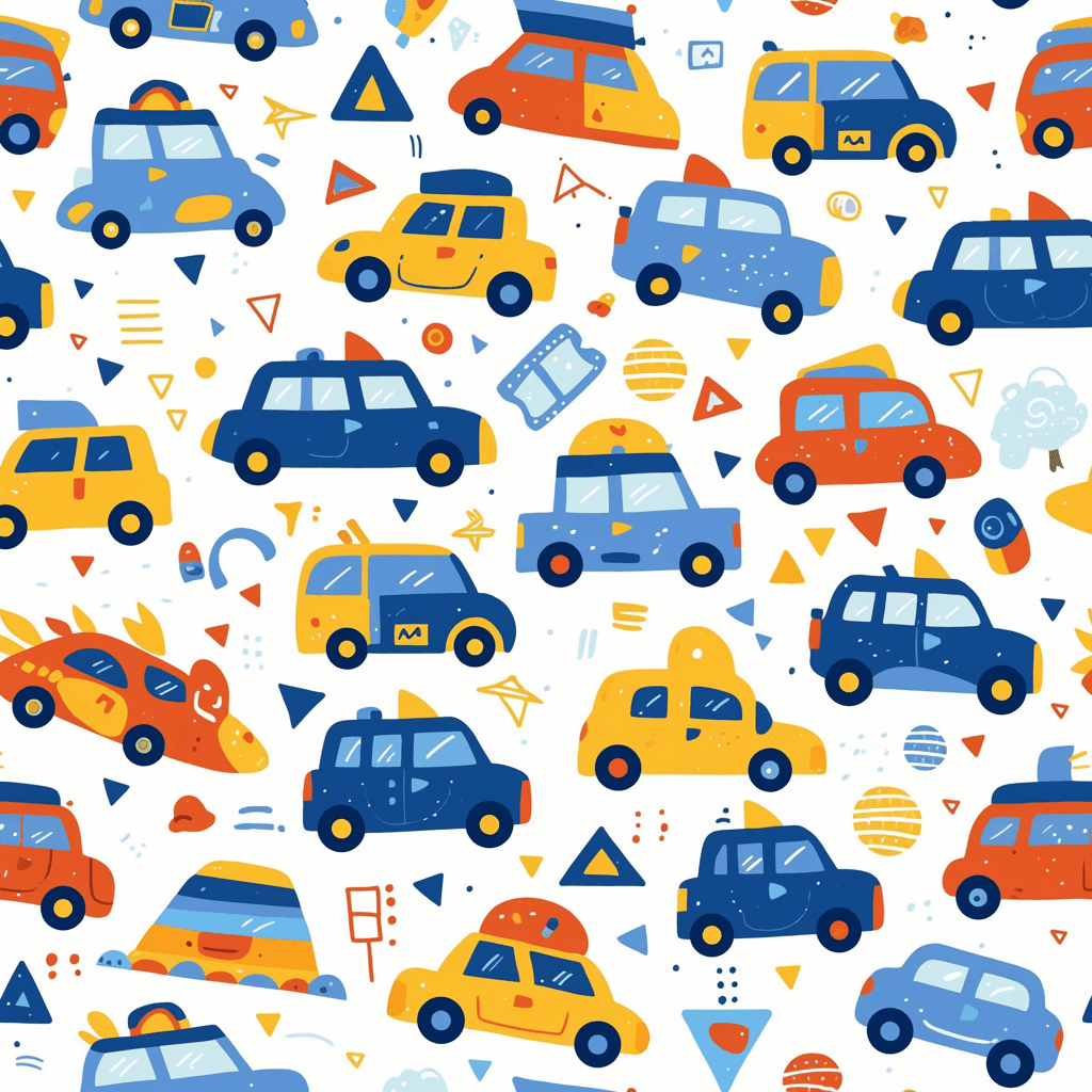 Car 649 original repeating artwork