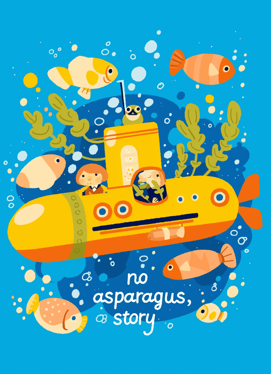 Submarine original repeating artwork