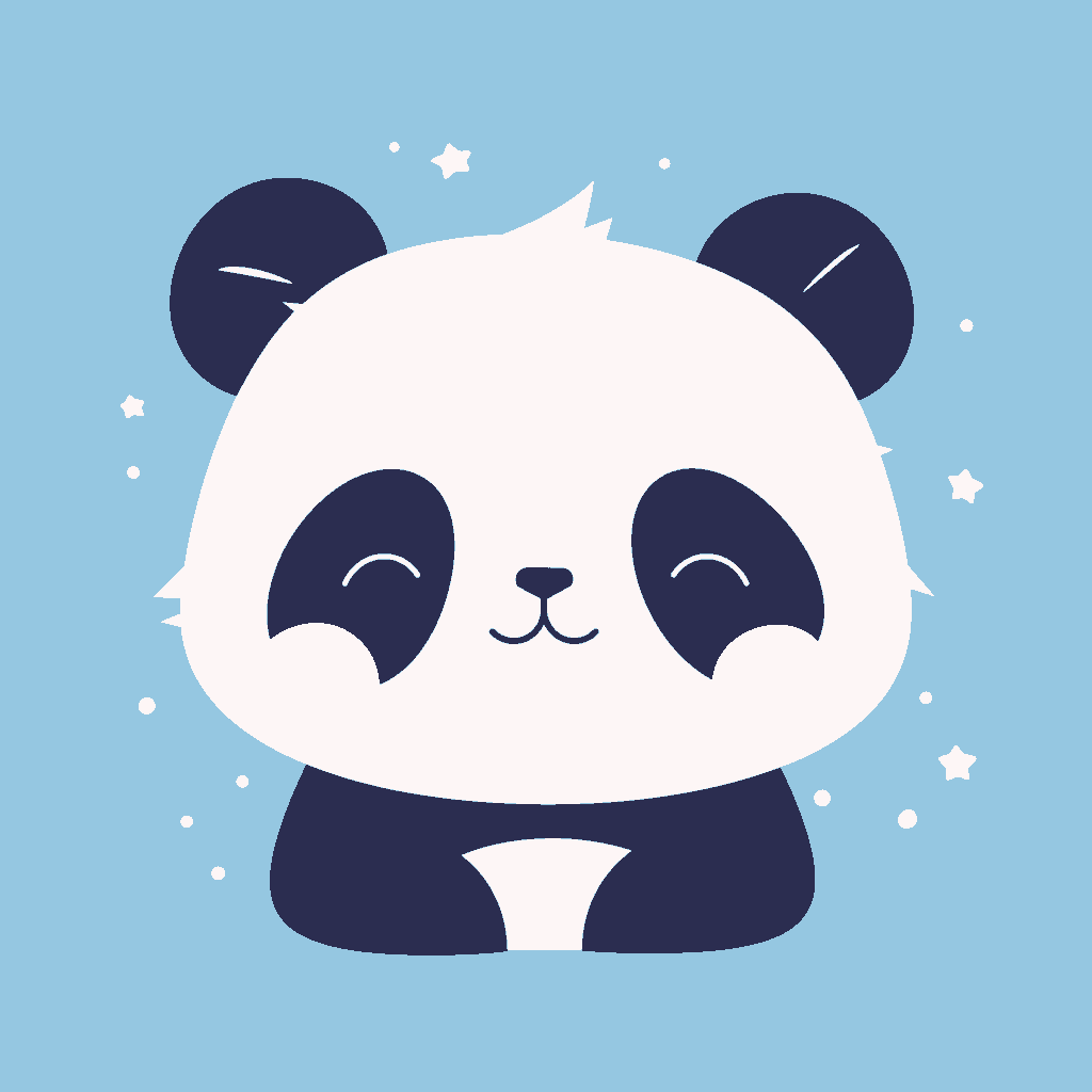 Panda Groove original repeating artwork