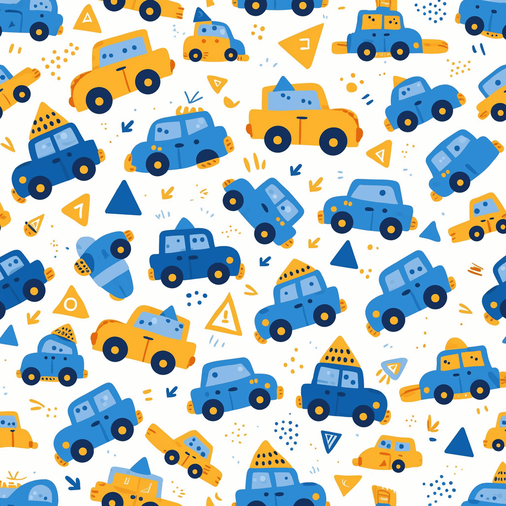 Car 541 original repeating artwork