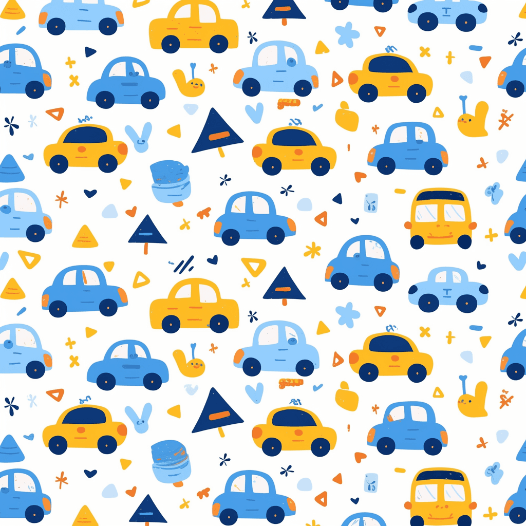 Car 582 original repeating artwork