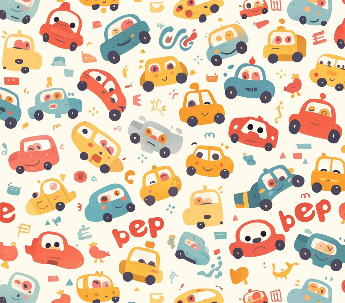 Car 580 original repeating artwork