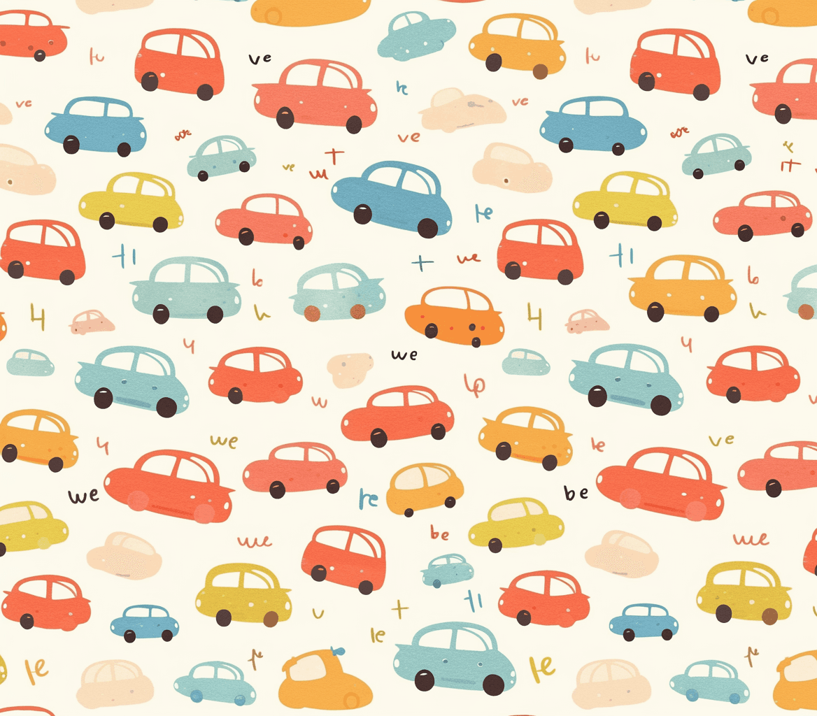 Car 402 original repeating artwork