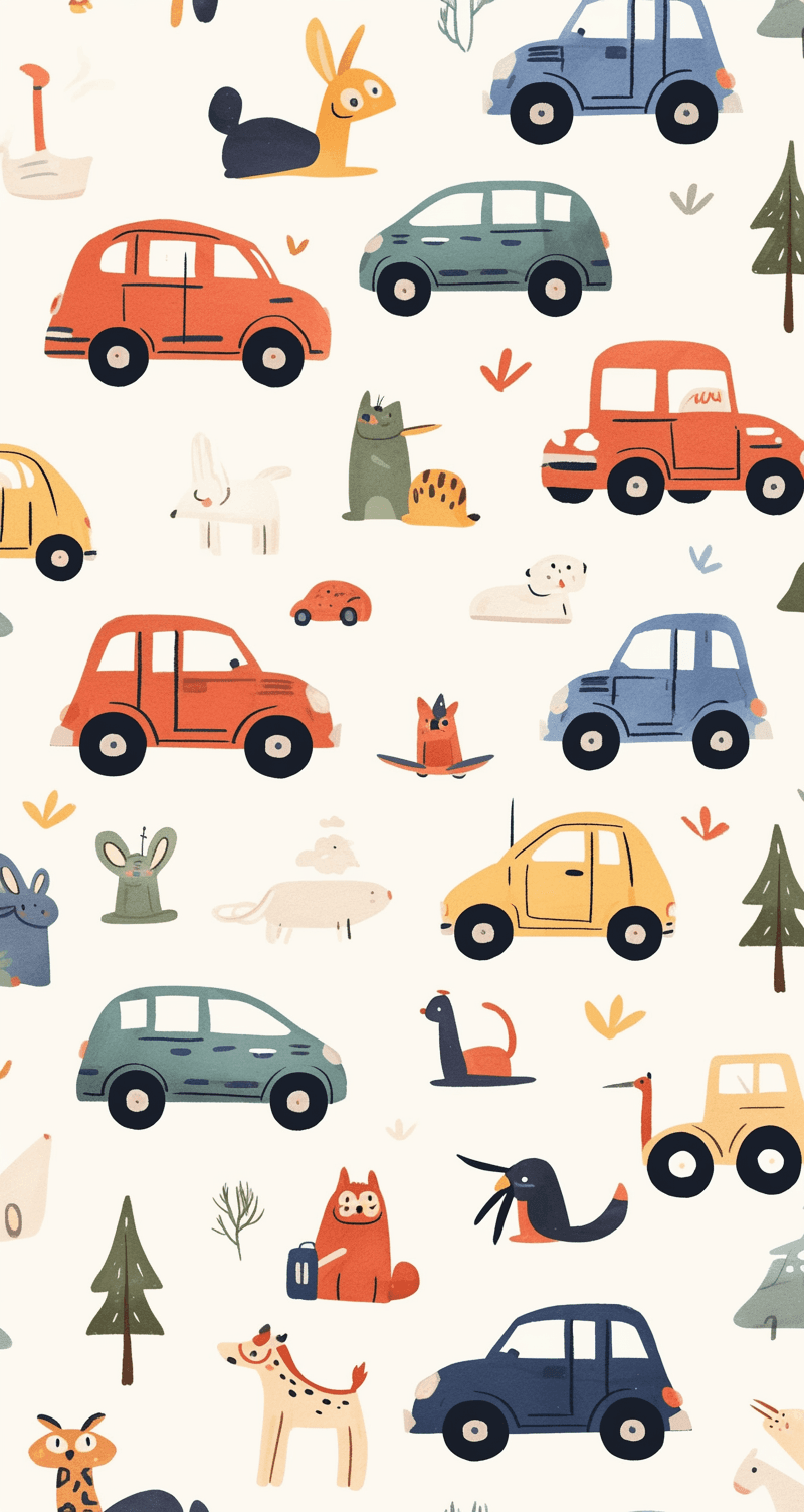 Car 611 original repeating artwork