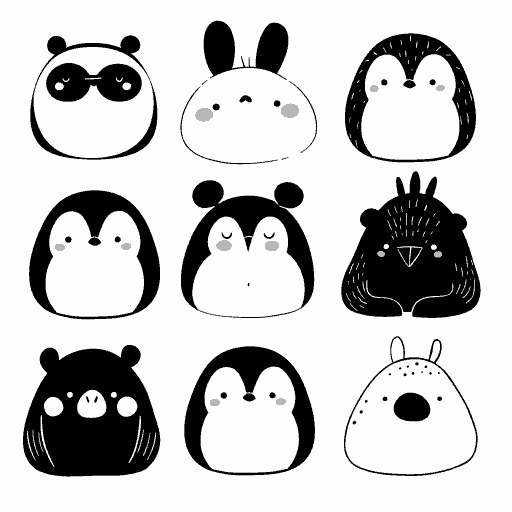 Animals Rooftop original repeating artwork
