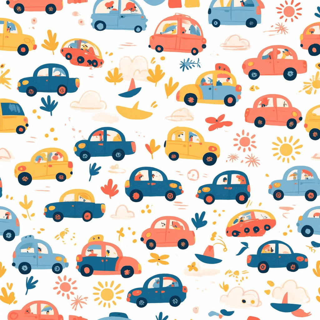 Car 706 original repeating artwork