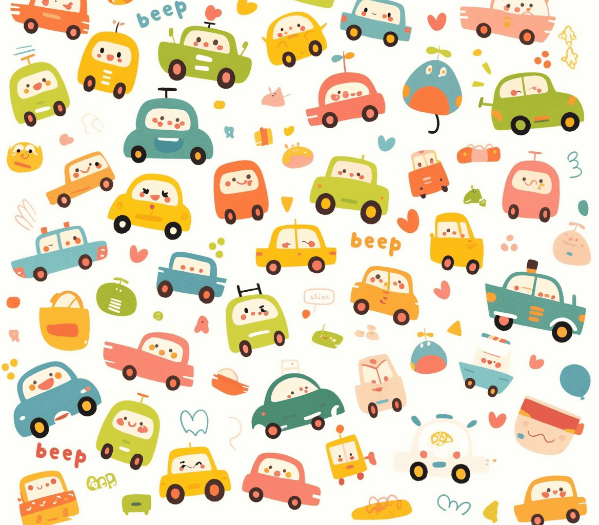 Car 705 original repeating artwork