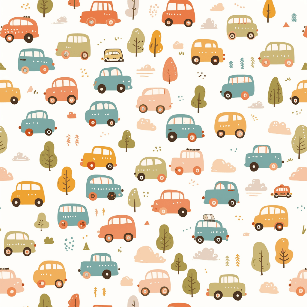 Car 693 original repeating artwork