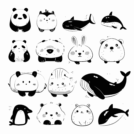 Animals Dash original repeating artwork