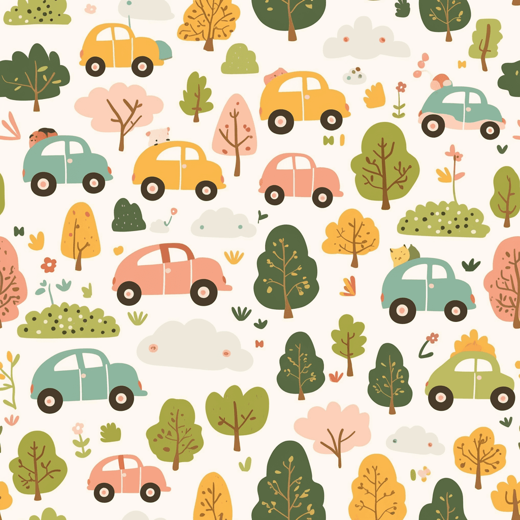 Car 703 original repeating artwork