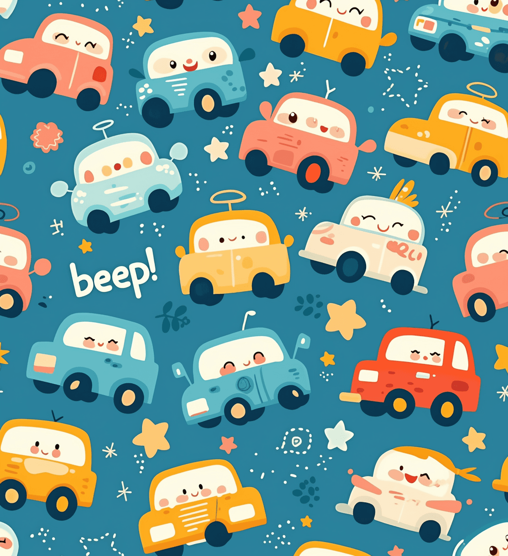 Car 702 original repeating artwork