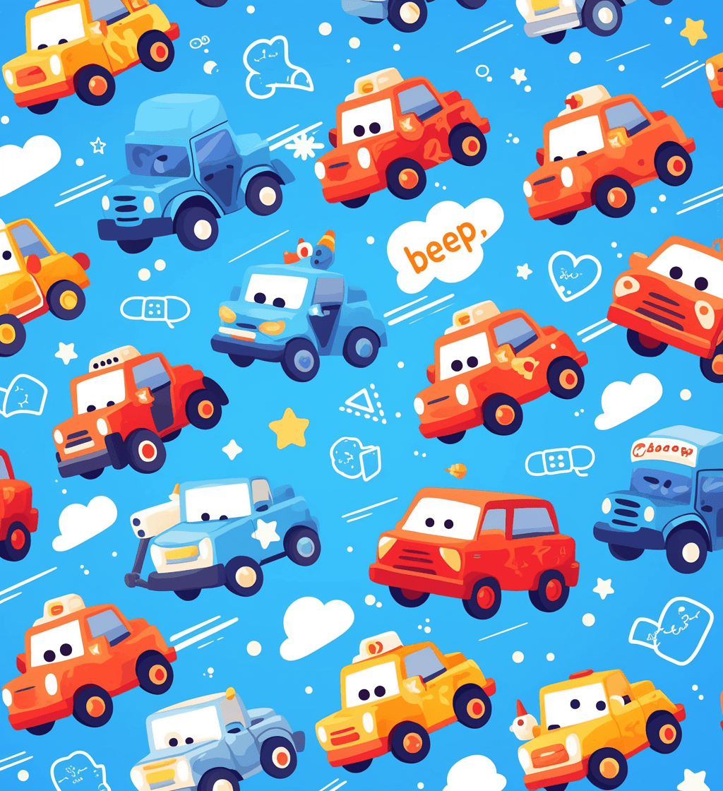 Car 575 original repeating artwork