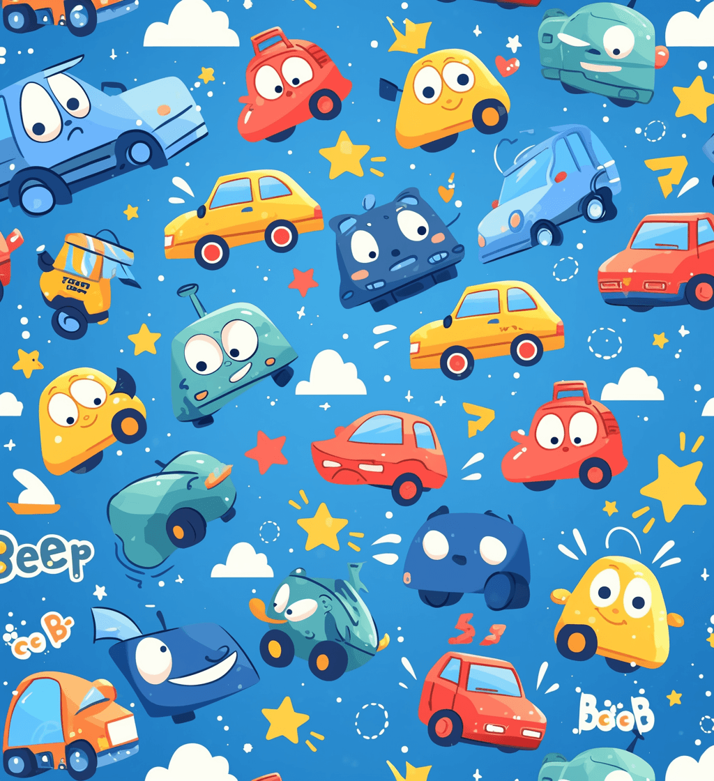 Car 574 original repeating artwork