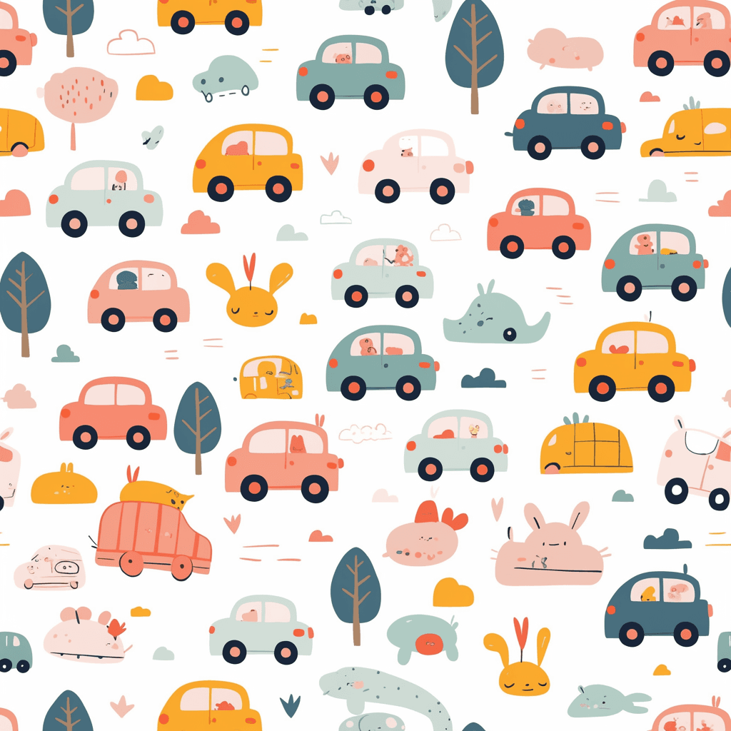 Car 573 original repeating artwork
