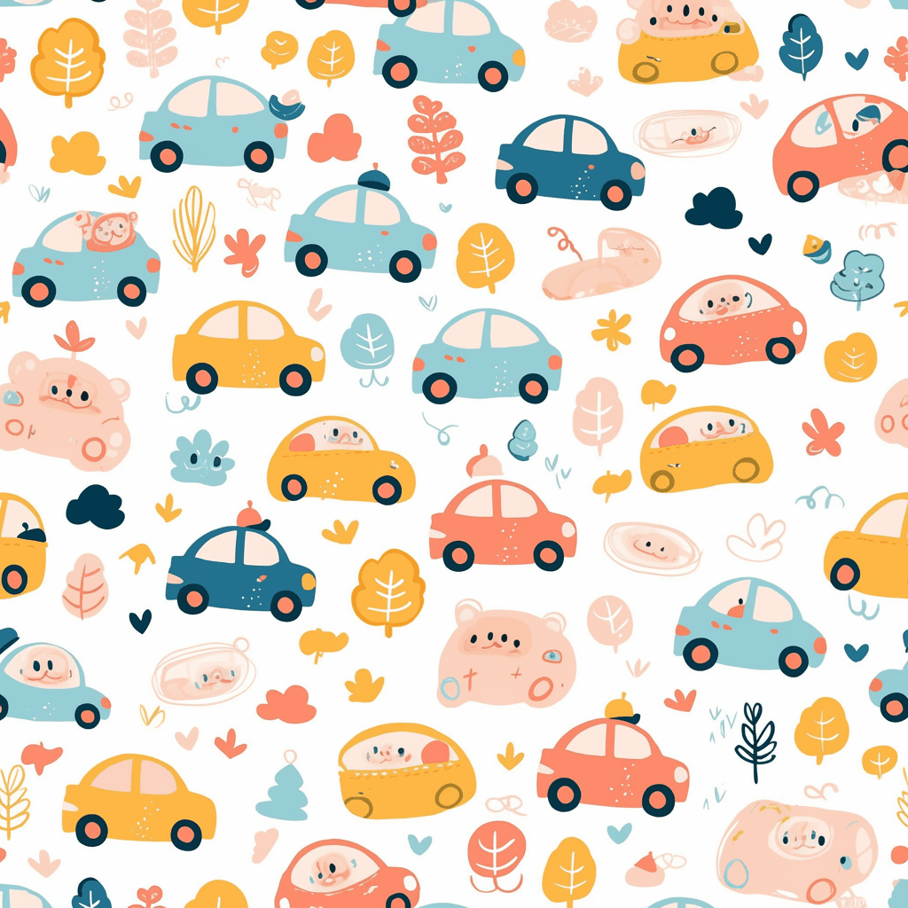 Car 639 original repeating artwork