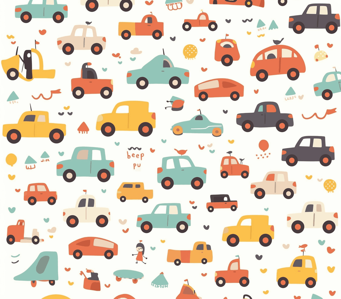 Car 728 original repeating artwork