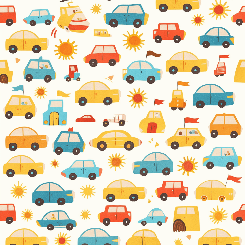 Car 610 original repeating artwork