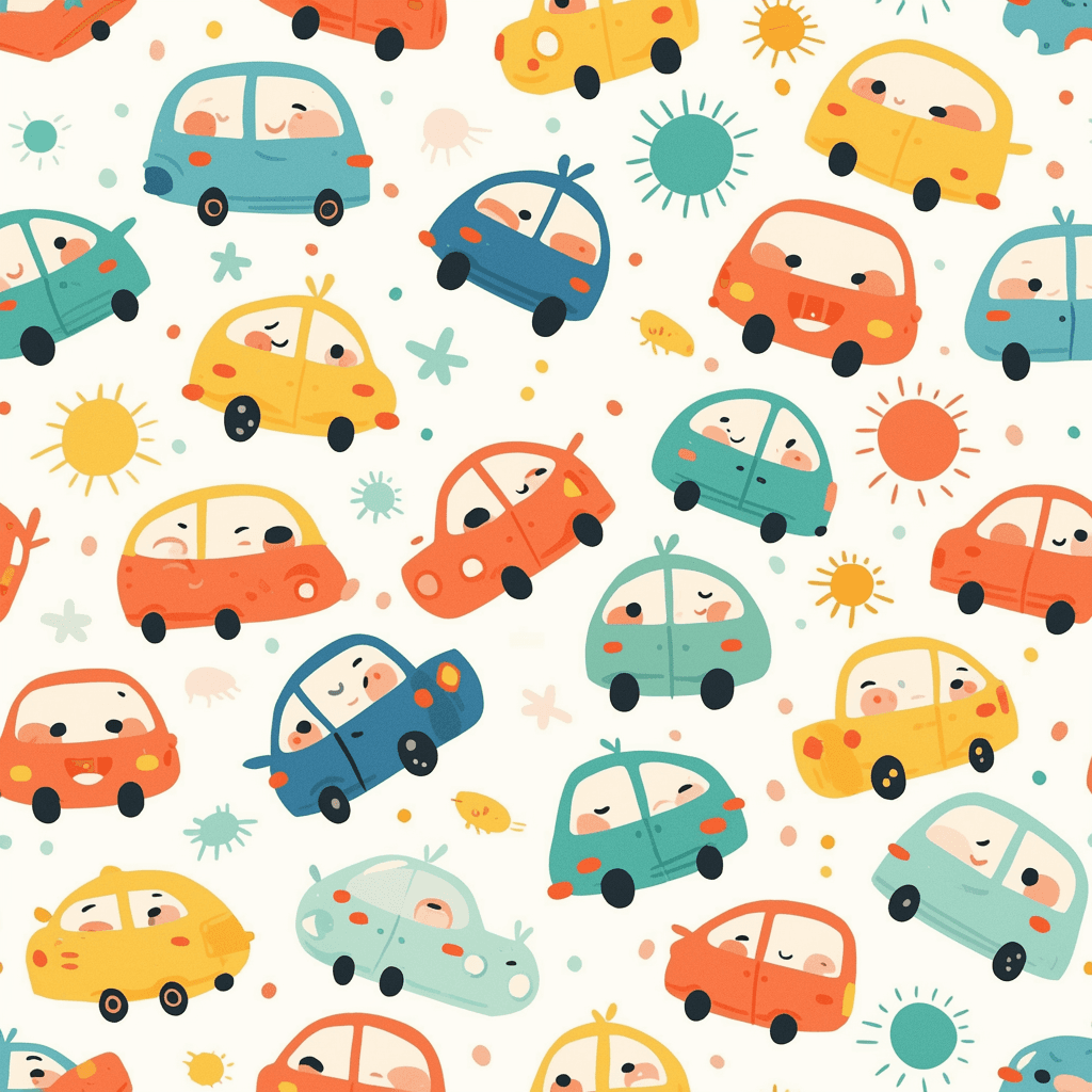 Car 673 original repeating artwork