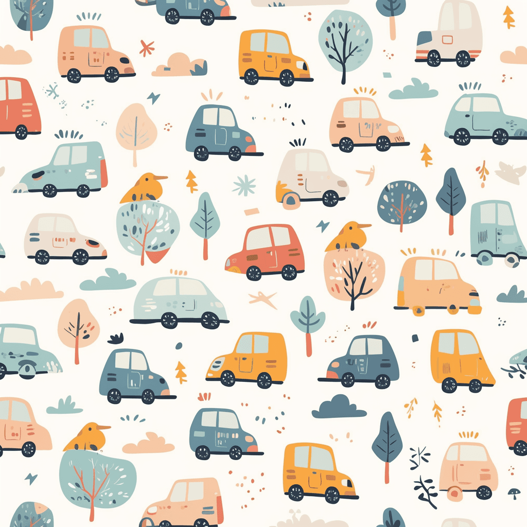 Car 569 original repeating artwork