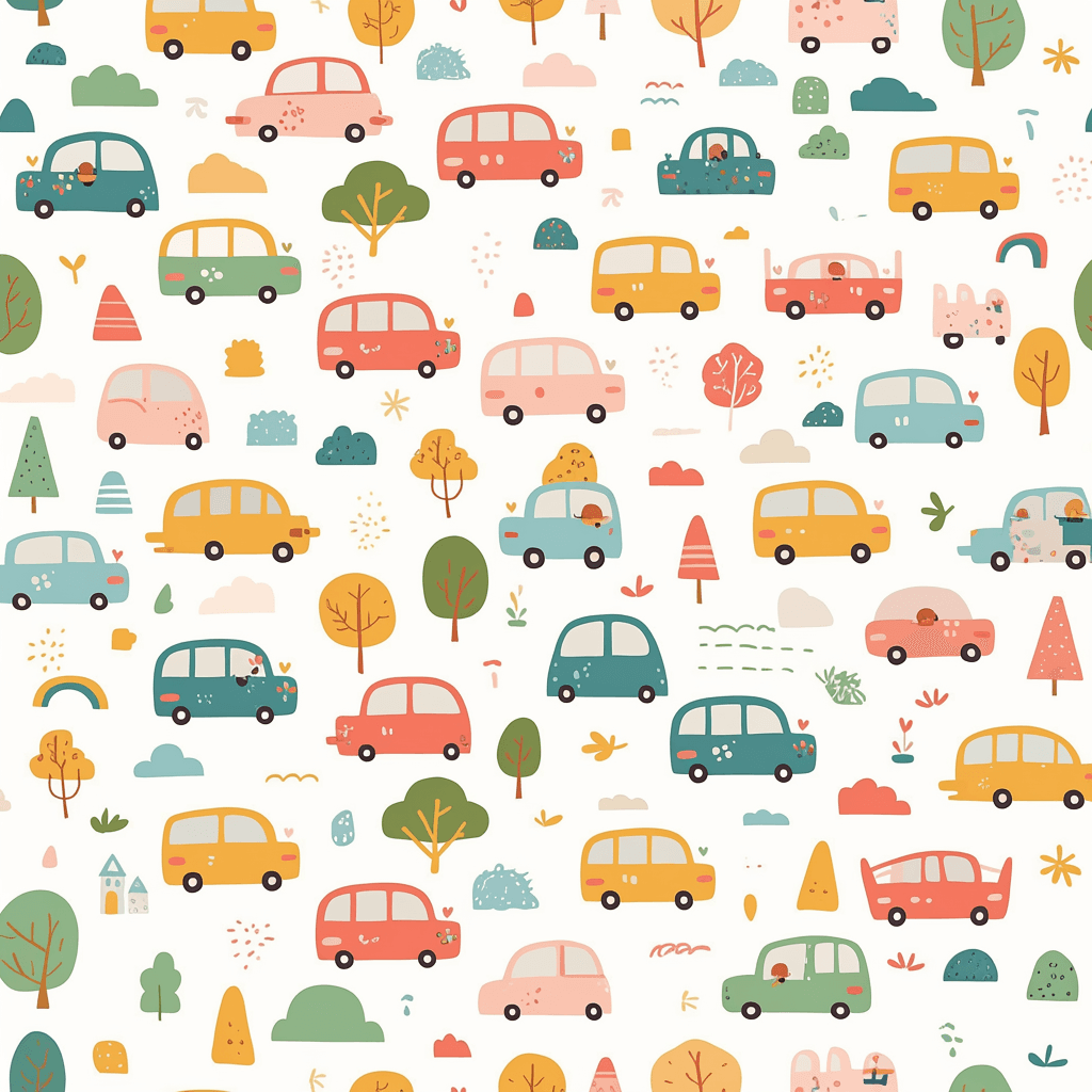 Car 726 original repeating artwork