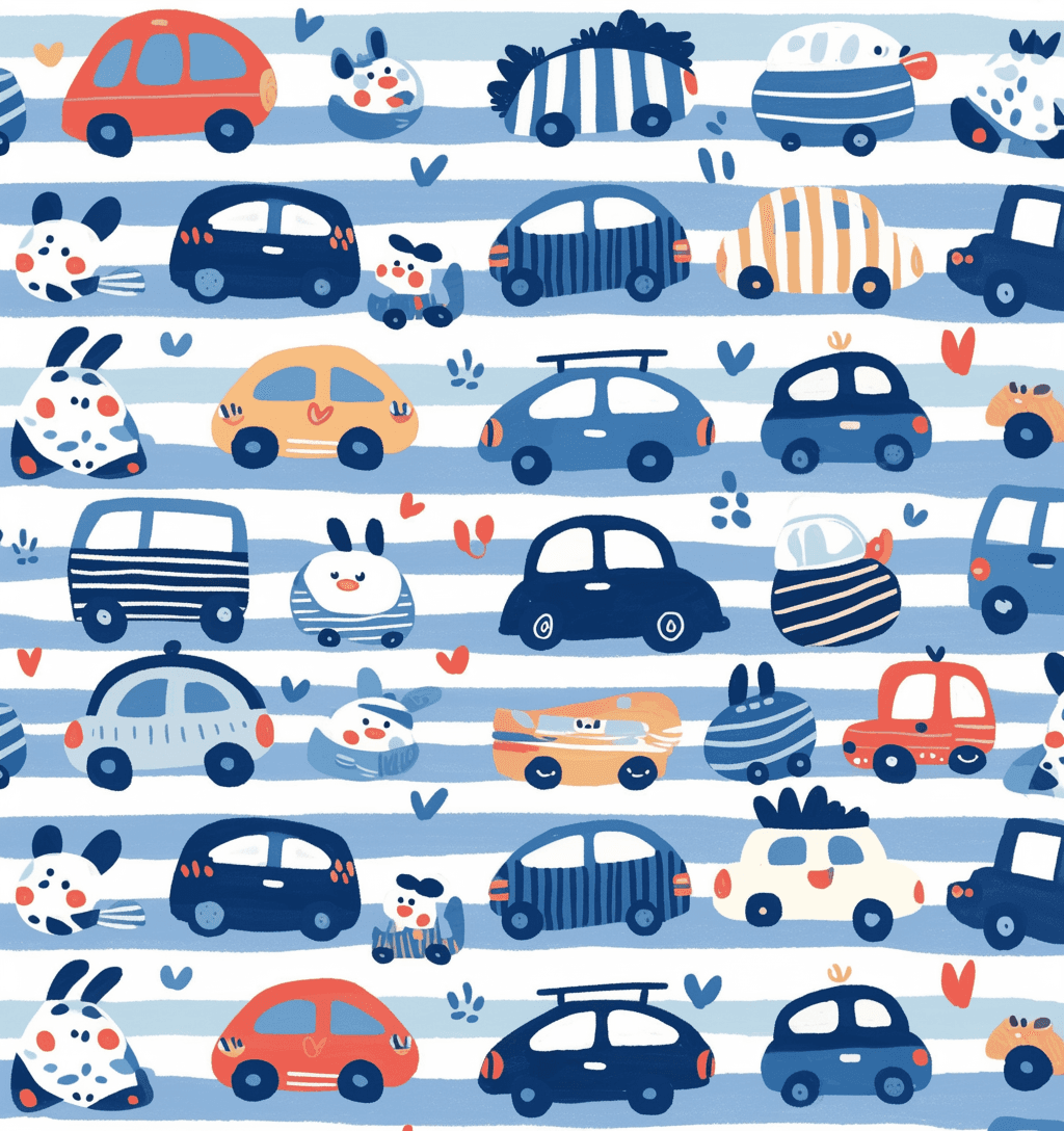 Car 568 original repeating artwork