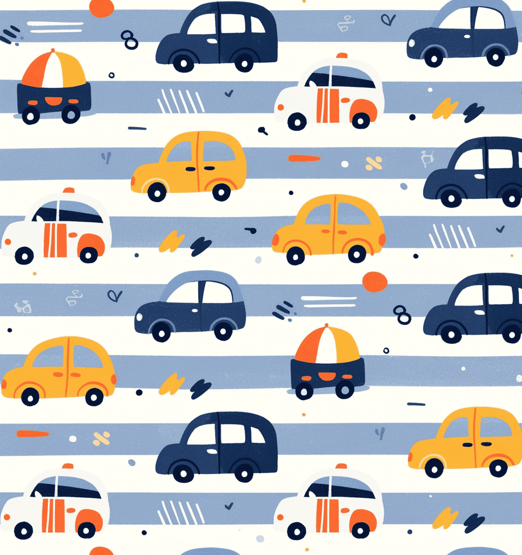 Car 724 original repeating artwork
