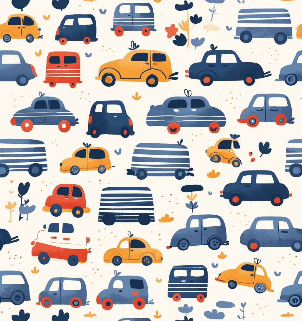 Car 567 original repeating artwork