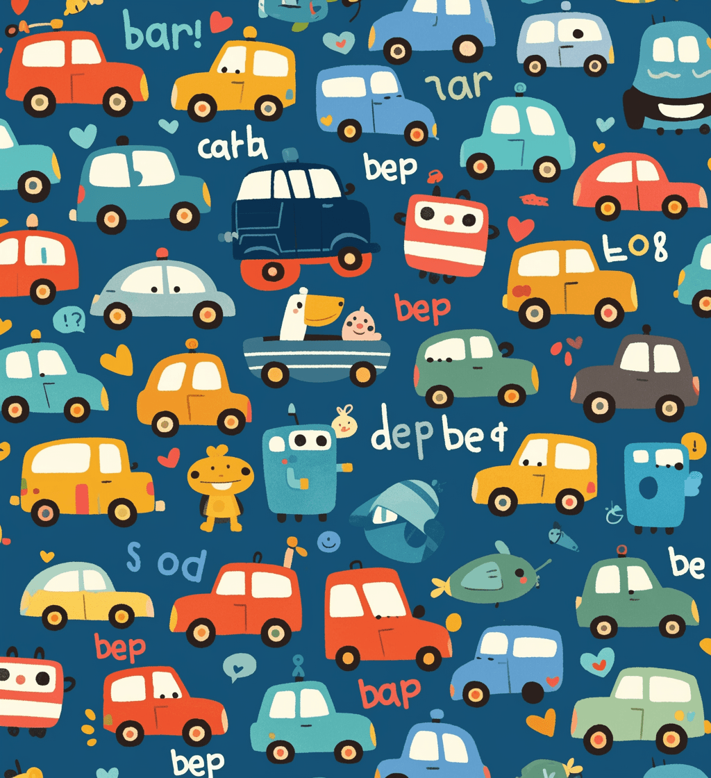 Car 564 original repeating artwork