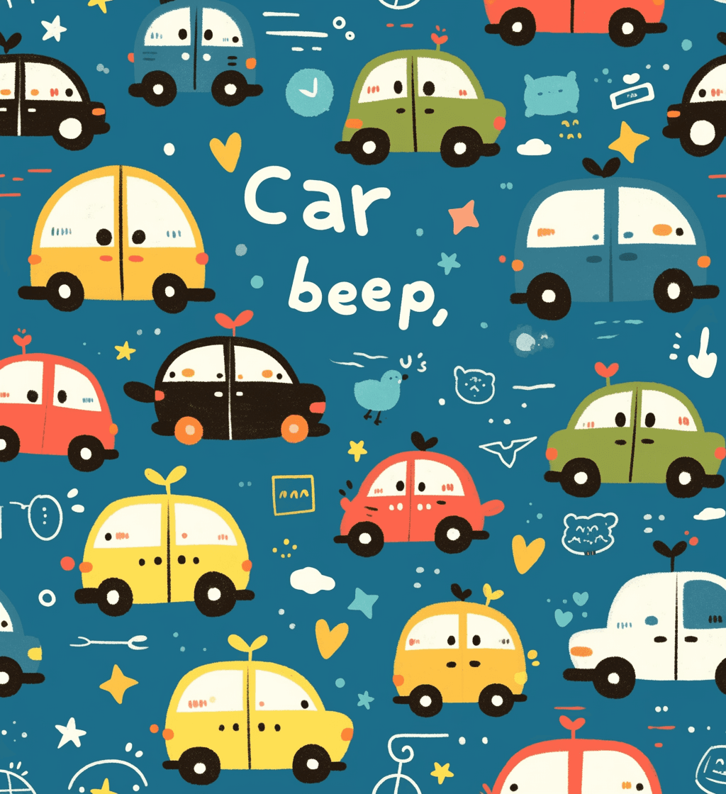 Car 563 original repeating artwork