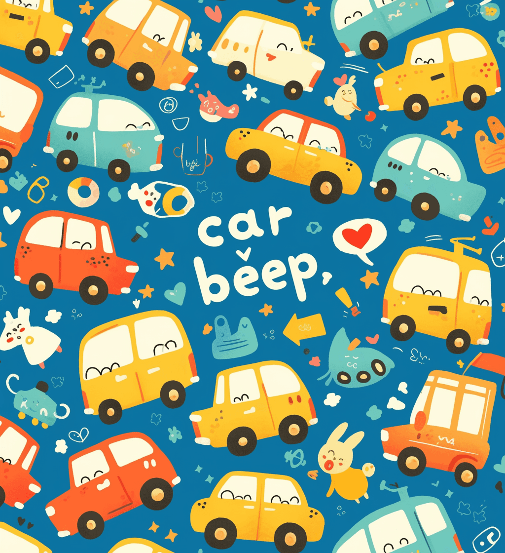 Car 723 original repeating artwork