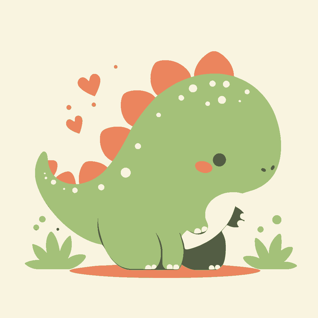Dinosaur 003 original repeating artwork